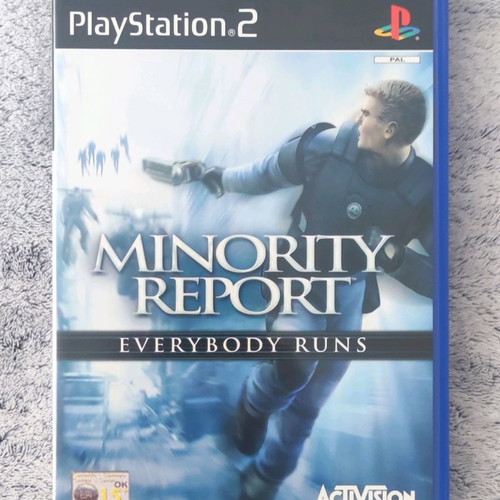Minority Report Everybody Runs PS2 used with manuals