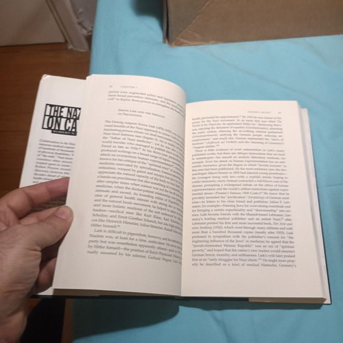 The Nazi War on Cancer book used, English