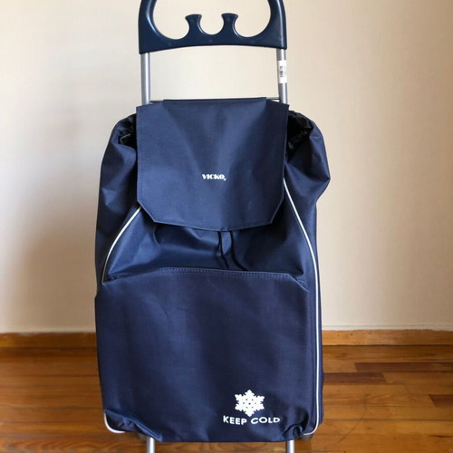 VICKO Market Trolley with Insulated Bag like new