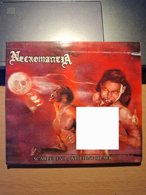 Necromantia Scarlet Evil, Witching Black CD like new, metal