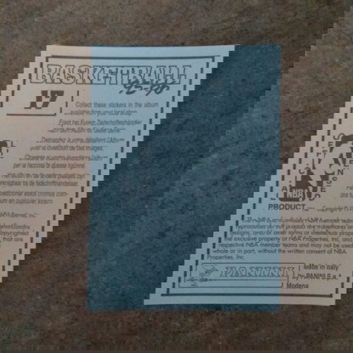 Αυτοκόλλητο Panini NBA Basketball '95-'96 Νο17 καινούργιο