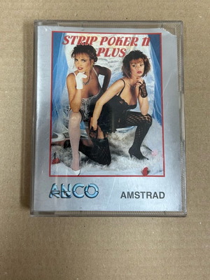 Strip Poker II Plus Amstrad CPC game used, no test