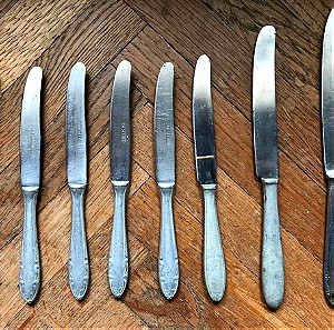 8 παλαιά μαχαίρια Rostfrei-Stahl stainless steel (αντίκες)