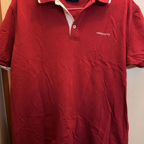 Hackett Golf Polo red XL cotton like new