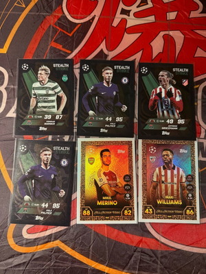 Topps Match Attax 2025/2026 καινούργιο σετ καρτών