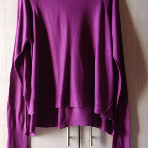 Zara long-sleeve women's blouse like new, purple violet