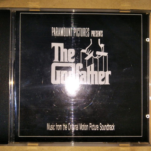 The Godfather Soundtrack CD used, with light scratches