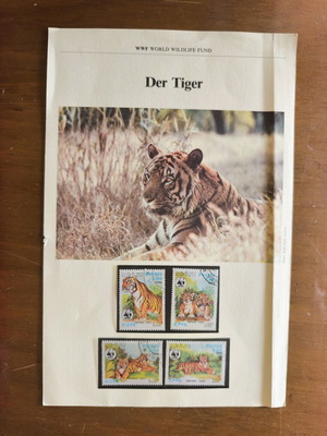 A4 Album 16 Pages with Rich Animal Stamp Collection like new