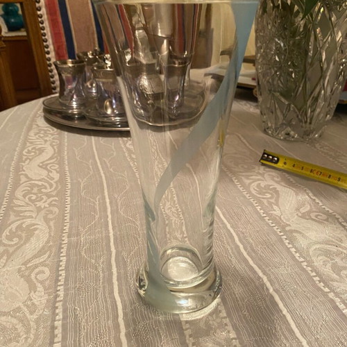 Water/soft drink glass used with blue line 250ml