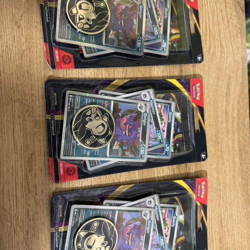 Pokemon Pitch Black Blister Gengar card