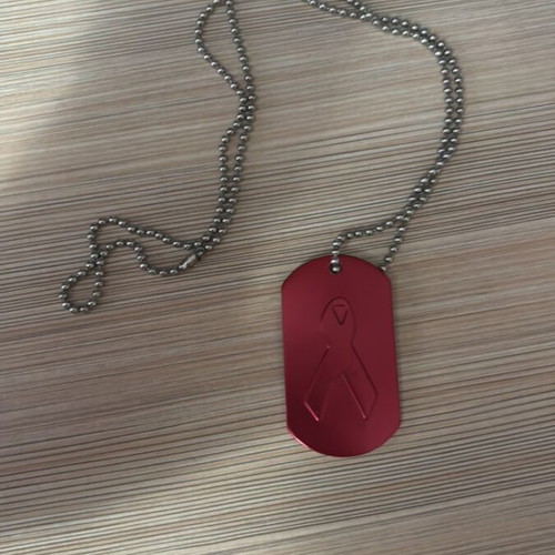Collectible necklace red, like new