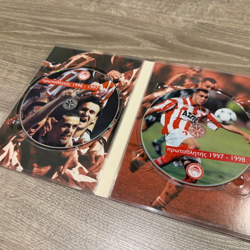 Olympiakos 7+1 Championships DVD like new