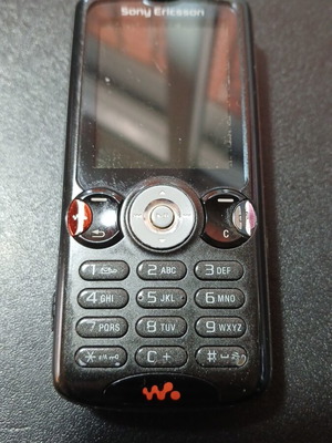 Sony Ericsson W810i used mobile phone parts black