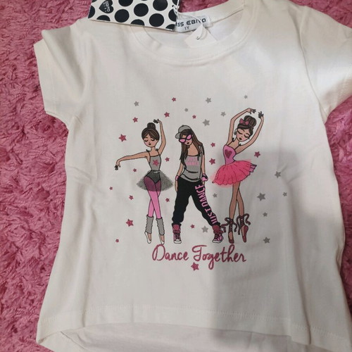 Miss Ebita summer set new for 1-year-old girl, white and pink