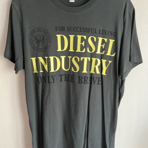 T-shirt Diesel like new, size L, green