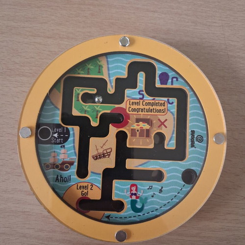 Labyrinth pocket game like new, small size