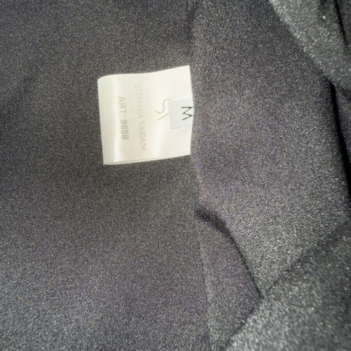 Black dress Stefania Vaidani new, sequin with side cutouts, size M