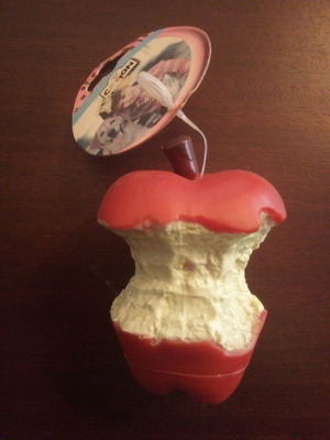 Dog toy red apple Camon new