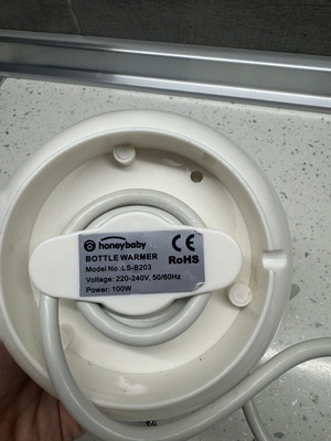 Bottle warmer used