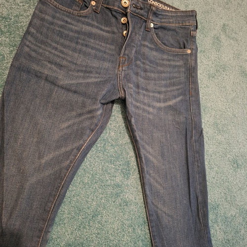 Denim bermuda like new, size 29/32, blue