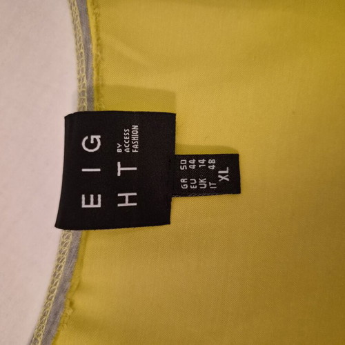 Sleeveless yellow XL Eight by Access top used