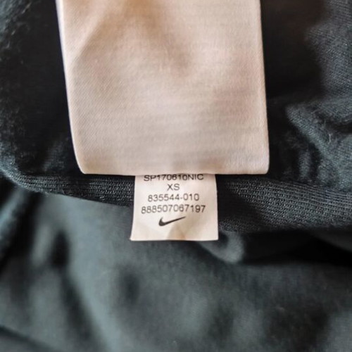 Nike jacket new, size XS fits small, black