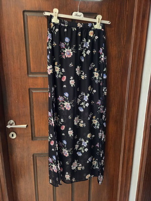 Maxi floral skirt H&M like new, multicolor, XS