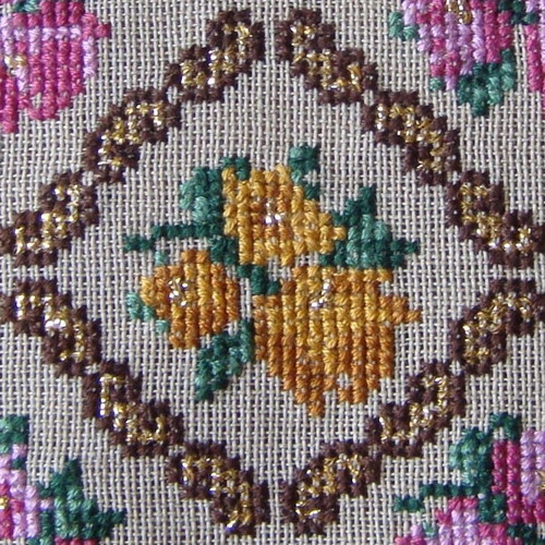 Vintage Handmade Embroidered Table Runner Agros like new