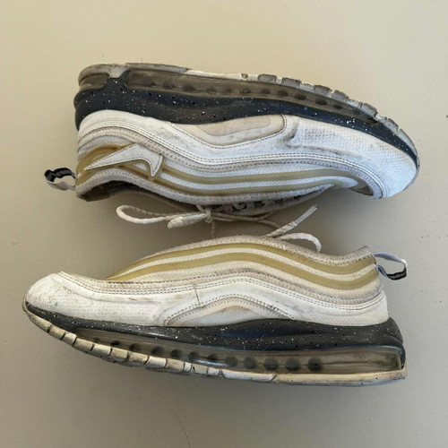 Nike Air Max 97 μεταχειρισμένα sneakers μέγεθος 40, άσπρο και μπεζ