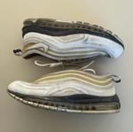 Nike Air Max 97 μεταχειρισμένα sneakers μέγεθος 40, άσπρο και μπεζ