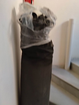 Boxing bag, height 1.30m, diameter 33cm