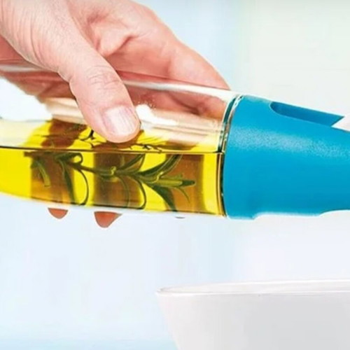 Allegra Tupperware oil container 340 ml new, turquoise
