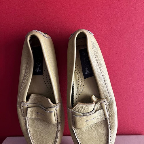 Made In Italia leather shoes used, size 37, green