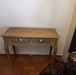 Furniture komota like new with 2 metal drawers, classic-modern design