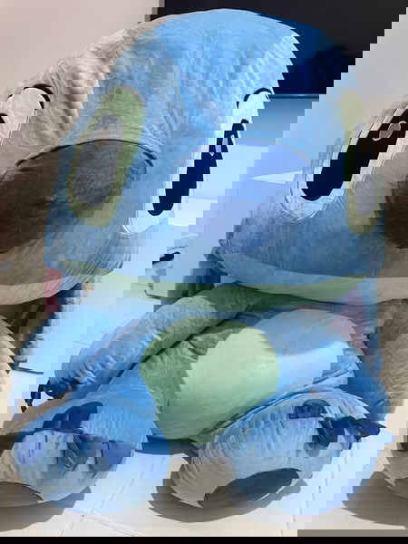 Λούτρινο Stitch Μπλε