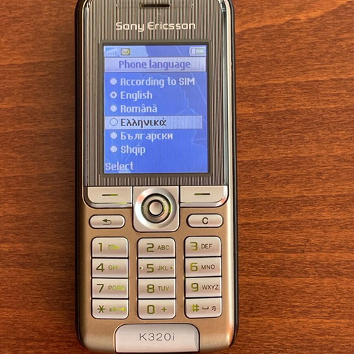 Sony Ericsson K320i phone used in good condition