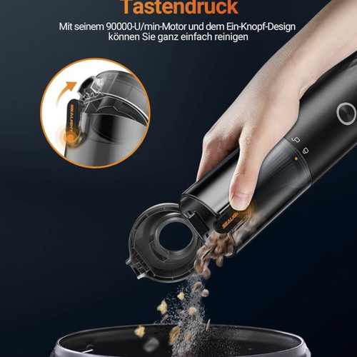 Sealight Handheld Vacuum 4 in 1, powerful suction 29 000 Pa, new
