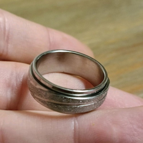 Silver 925 plated ring used