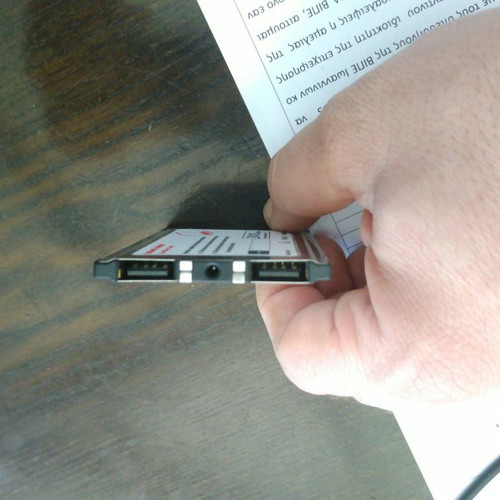 Pcmcia USB 2.0 controller used with two USB ports for old laptops