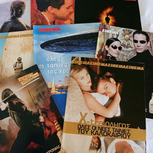 Cinema magazine used, 8 extra issues with movies 1996-2004