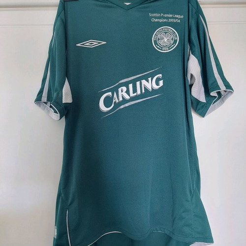 Αντρική αθλητική μπλούζα Celtic FC 2004-05 Away Umbro vintage σαν καινούργια