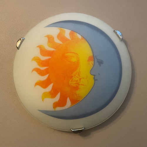 Children's ceiling light like new, 30 cm diameter, E27 lamp