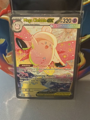Mega Clefable EX Pokemon Card new condition