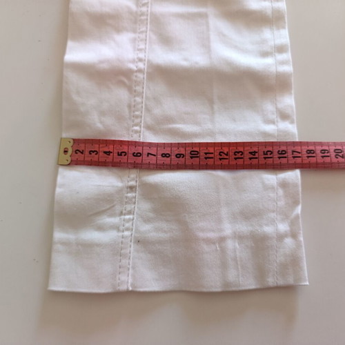 Le Group Woman White Summer Pants XS like new, elastic