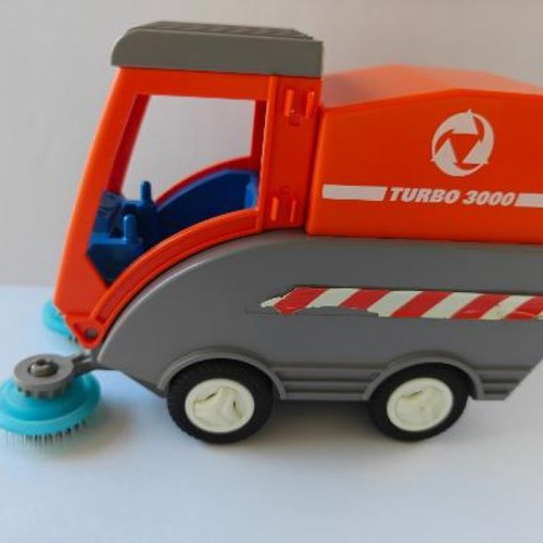 Playmobil 4045 Street Sweeper Vehicle used with original box