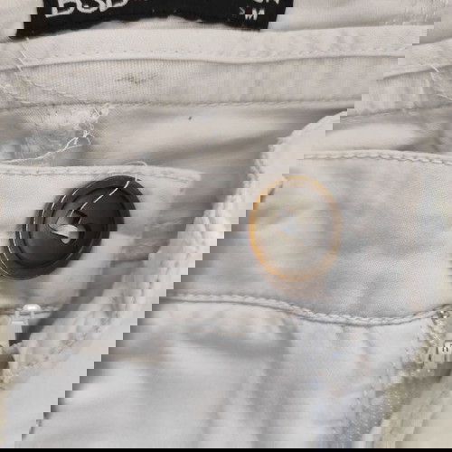 Bsb γυναικείο καλοκαιρινό παντελόνι M μεταχειρισμένο, άσπρο