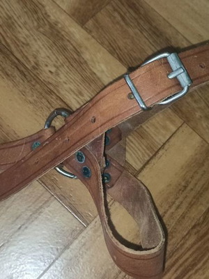 Λουρί δεσίματος για κατσίκες δερμάτινο καινούργιο