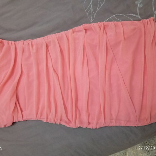 Strapless short dress pink like new