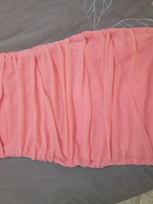 Strapless short dress pink like new