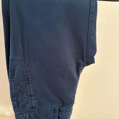 Zara basic παντελόνι chino σαν καινούργιο, No 34, μπλε
